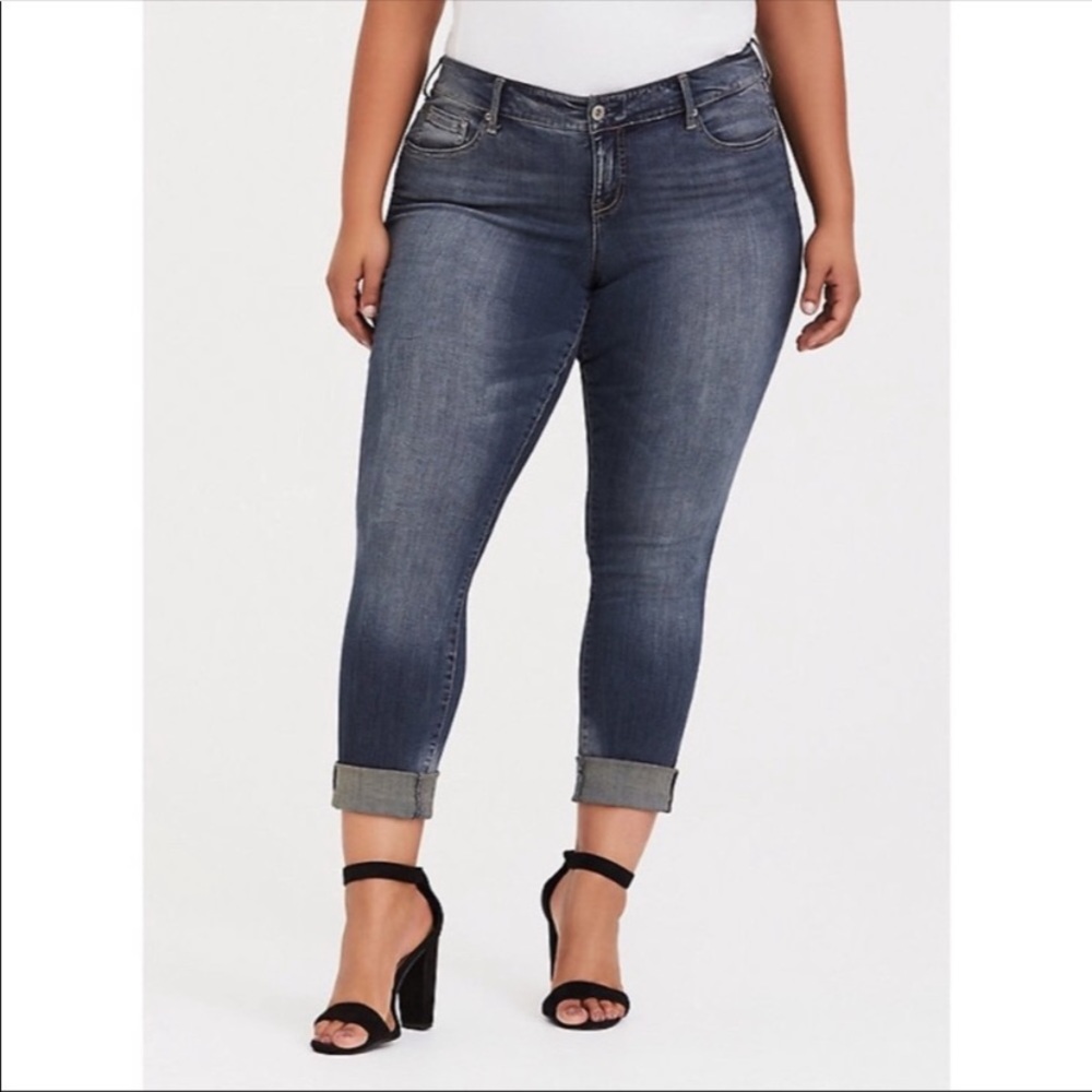 Torrid premium boyfriend jeans size 22R